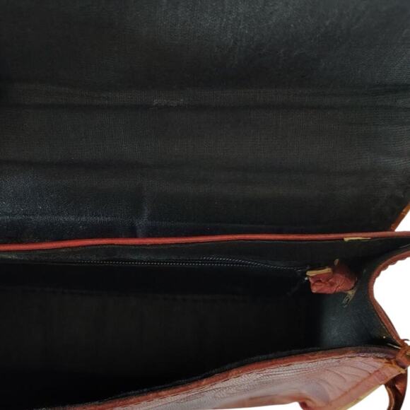 All Leather Leather Elephant Shoulder Bag Cognac OS - Picture 3 of 3